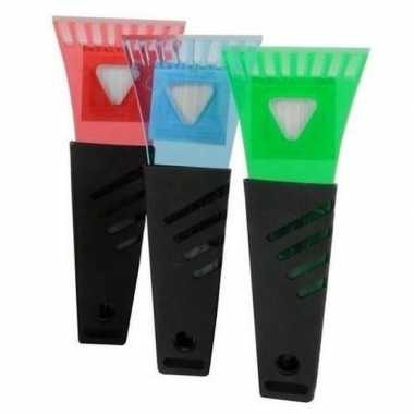 Transparante ijskrabber