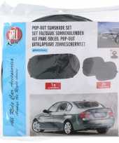 Auto zonnescherm uitklapbaar 3 delig