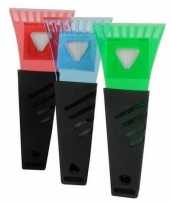 Transparante ijskrabber